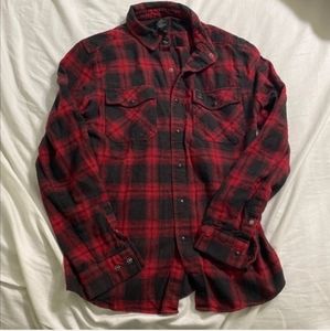 Harley Davidson Flannel Shirt Size: Medium